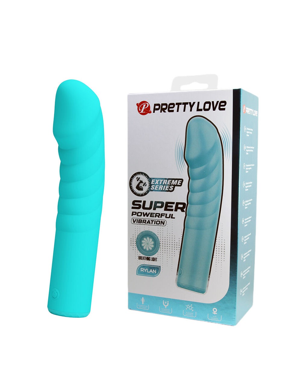 PRETTY LOVE - RYLAN VIBRADOR PUNTO G AZUL