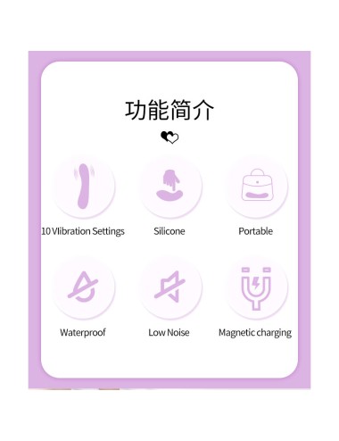 PRETTY LOVE - DJ DICK VIBRADOR PUNTO G MORADO