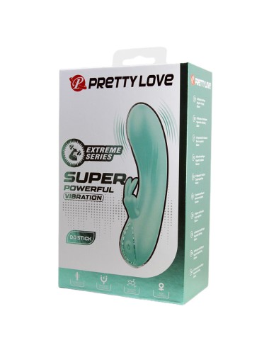 PRETTY LOVE- DJ STICK VIBRADOR PUNTO G TURQUESA