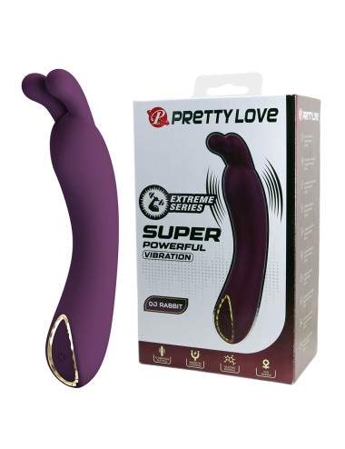 PRETTY LOVE - DJ RABBIT VIBRADOR PUNTO G MORADO