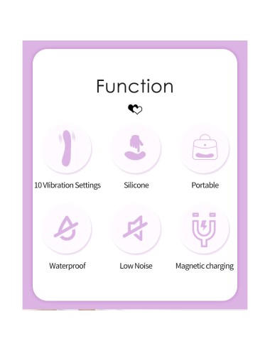 PRETTY LOVE - DJ RABBIT VIBRADOR PUNTO G MORADO