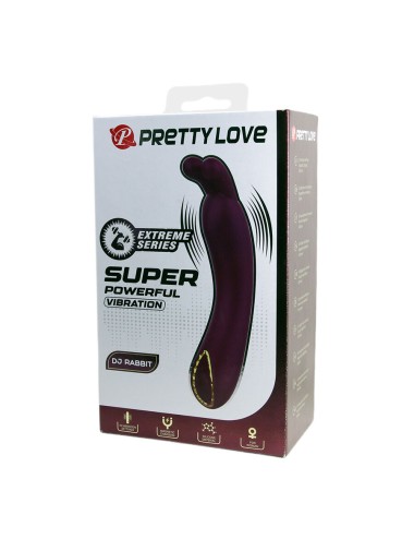 PRETTY LOVE - DJ RABBIT VIBRADOR PUNTO G MORADO