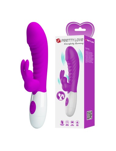 PRETTY LOVE - NAUGHTY BUNNY VIBRADOR MORADO