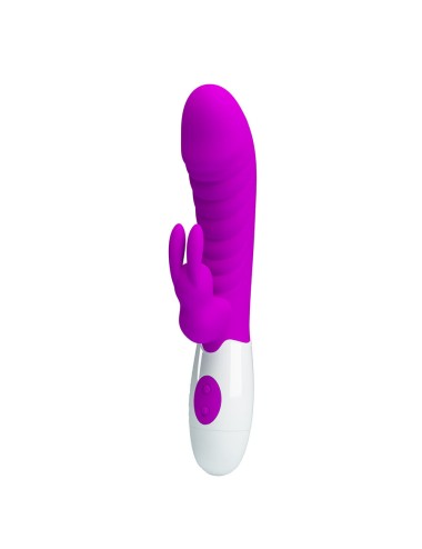 PRETTY LOVE - NAUGHTY BUNNY VIBRADOR MORADO