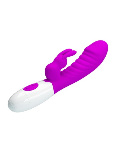 PRETTY LOVE - NAUGHTY BUNNY VIBRADOR MORADO