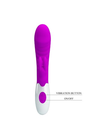 PRETTY LOVE - NAUGHTY BUNNY VIBRADOR MORADO