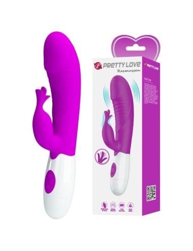 PRETTY LOVE - RASMUSSEN VIBRADOR PUNTO G MORADO