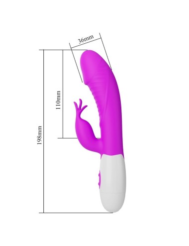 PRETTY LOVE - RASMUSSEN VIBRADOR PUNTO G MORADO