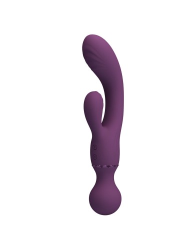 PRETTY LOVE - ALL ROUNDER VIBRADOR PUNTO G MORADO