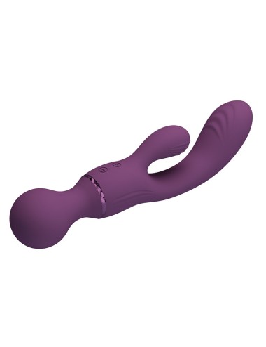 PRETTY LOVE - ALL ROUNDER VIBRADOR PUNTO G MORADO