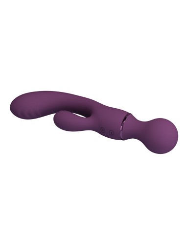PRETTY LOVE - ALL ROUNDER VIBRADOR PUNTO G MORADO