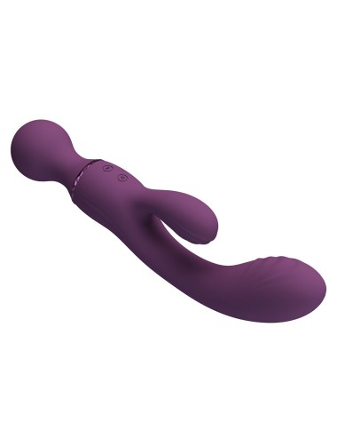 PRETTY LOVE - ALL ROUNDER VIBRADOR PUNTO G MORADO