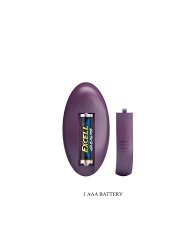 PRETTY LOVE - LUKA SIT-DOWN VIBRADOR CON EFECTO CALOR Y CONTROL REMOTO