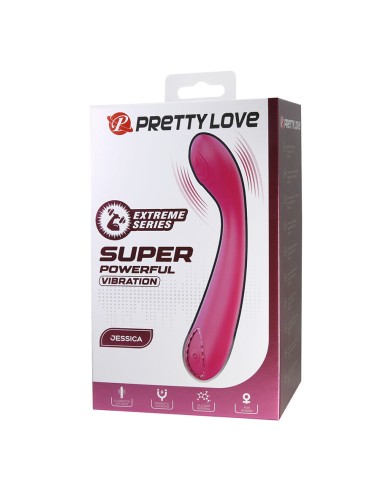 PRETTY LOVE - JESSICA VIBRADOR DE ALTA POTENCIA ROSA