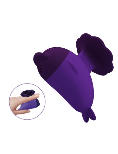 PRETTY LOVE - DOLPHIN MINI VIBRADOR CON SUJECIÓN