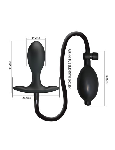 MR PLAY - PLUG ANAL INFLABLE AJUSTABLE