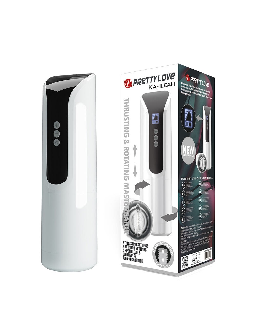 PRETTY LOVE - KAHLEAH MASTURBADOR CON EMPUJE Y ROTACIÓN