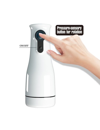 PRETTY LOVE - SABRINA MASTURBADOR MASCULINO CON ROTACIÓN Y BALANCEO