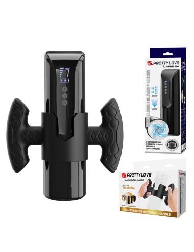 PRETTY LOVE - LARISSA MASTURBADOR SUCCIONADOR CON VIBRACIÓN + SUJECIÓN