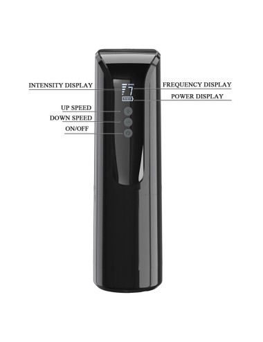 PRETTY LOVE - LARISSA MASTURBADOR SUCCIONADOR CON VIBRACIÓN + SUJECIÓN