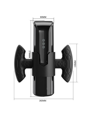 PRETTY LOVE - LARISSA MASTURBADOR SUCCIONADOR CON VIBRACIÓN + SUJECIÓN