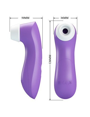 ROMANCE - SUCCIONADOR DE CLÍTORIS CON TECNOLOGÍA DE PULSACIÓN MORADO