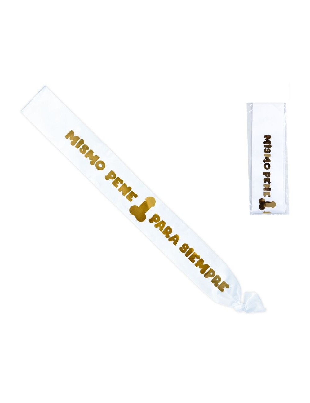 DIABLO PICANTE - BANDA BLANCA PENE METALIZADO