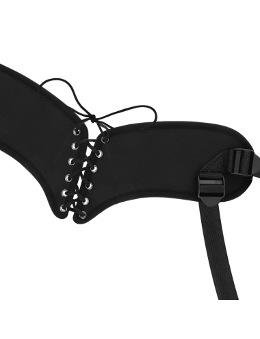 ROCKARMY - ARNÉS + LIQUID SILICONE DILDO PREMIUM MUSTANG 18 CM -O- 4.14 CM