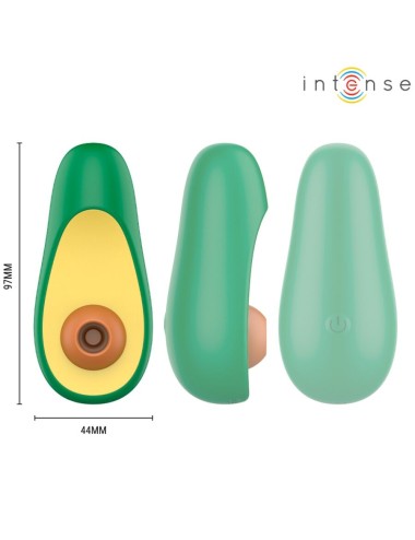 INTENSE - WAKI ESTIMULADOR SUCCIONADOR DE CLÍTORIS AGUACATE