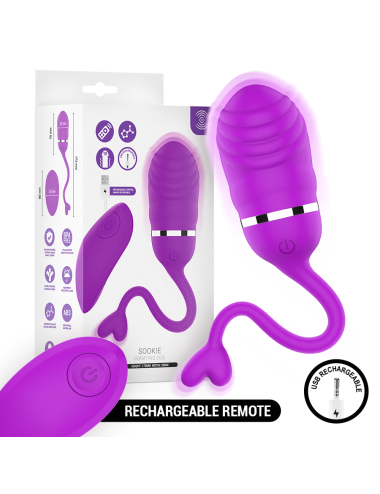 INTENSE - SOOKIE HUEVO VIBRADOR CON CONTROL REMOTO MORADO