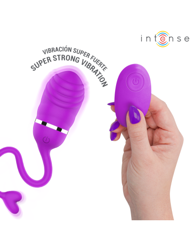 INTENSE - SOOKIE HUEVO VIBRADOR CON CONTROL REMOTO MORADO