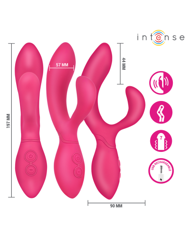 INTENSE - CHARLY ESTIMULADOR VIBRADOR ARTICULABLE