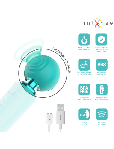 INTENSE - HAMBY ESTIMULADOR MULTIFUNCIÓN CON SUCCIÓN Y VIBRACIÓN