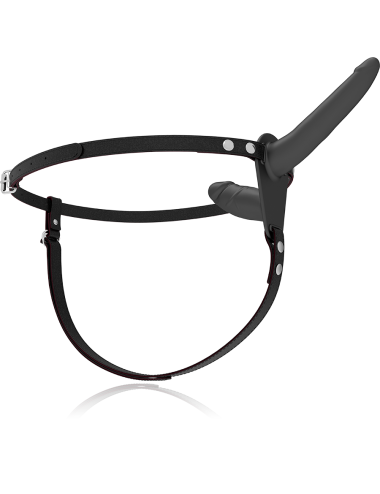 FETISH SUBMISSIVE ARNÉS DOBLE PENETRACIÓN NEGRO UP