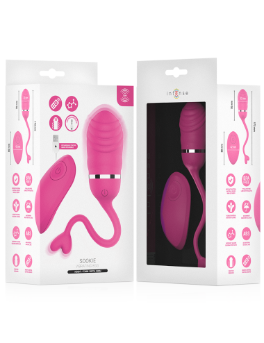 INTENSE - SOOKIE HUEVO VIBRADOR CON CONTROL REMOTO ROSA