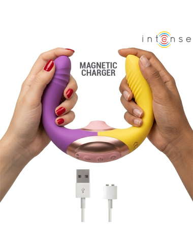 INTENSE - WILLOW ESTIMULADOR 3 EN 1 DE SUCCIÓN Y VIBRACIÓN