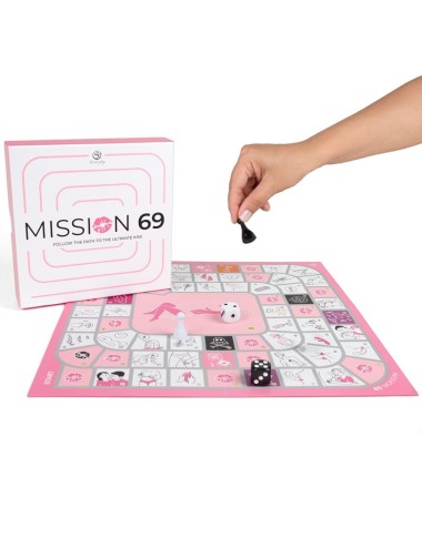 SECRET PLAY - BOARD GAME FOR COUPLES "MISSION 69"