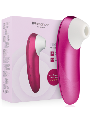 WOMANIZER - PRO VIBRANT CLITORAL STIMULATOR PINK