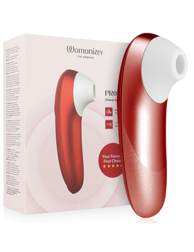 WOMANIZER - PRO VIBRANT CLITORAL STIMULATOR BURGUNDY