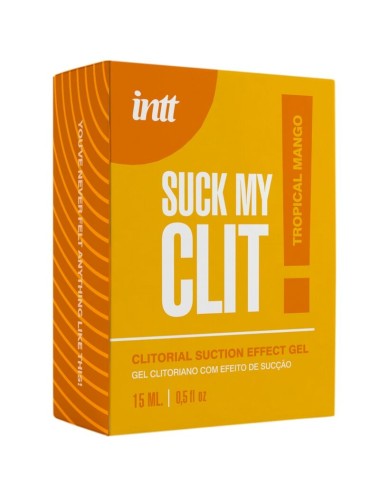 INTT -  SUCK MY CLIT SUCTION EFFECT GEL TROPICAL MANGO 15 ML