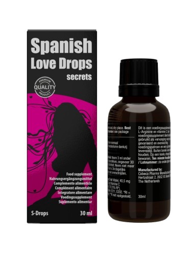 COBECO - SPANISH LOVE DROPS SECRETS LOVE DROPS 30 ML