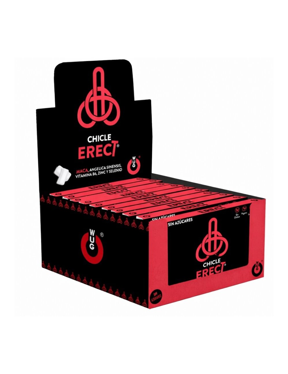 WUG SEX SENSE - ERECT ENHANCER | DISPLAY 12 X 8 UNITS