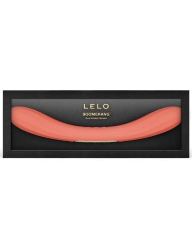 LELO - BOOMERANG DOUBLE ENDED VIBRATOR CORAL RED