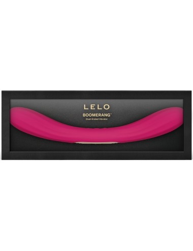 LELO - BOOMERANG DOUBLE ENDED VIBRATOR CERISE