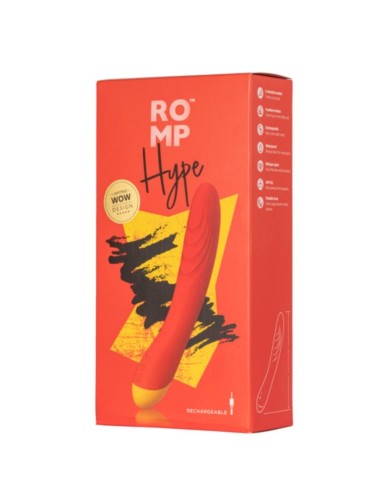 ROMP - HYPE MULTIFUNCTION G-SPOT VIBRATOR RED