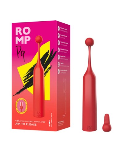 ROMP - POP HIGH FREQUENCY CLITORAL STIMULATOR RED