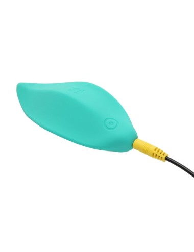 ROMP - WAVE VIBRATOR CLITORAL STIMULATOR ERGONOMIC SHAPE AQUA GREEN