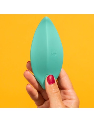 ROMP - WAVE VIBRATOR CLITORAL STIMULATOR ERGONOMIC SHAPE AQUA GREEN