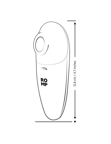 ROMP - SWITCH X CLITORAL STIMULATOR 6 LEVELS ORANGE