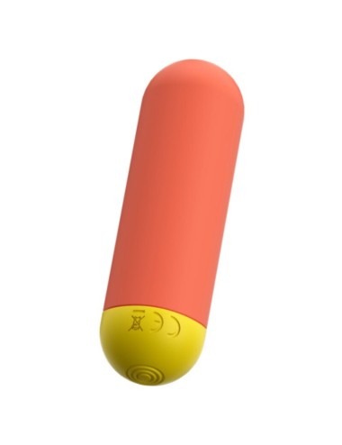 ROMP - RIOT MULTIFUNCTION VIBRATING BULLET ORANGE + YELLOW
